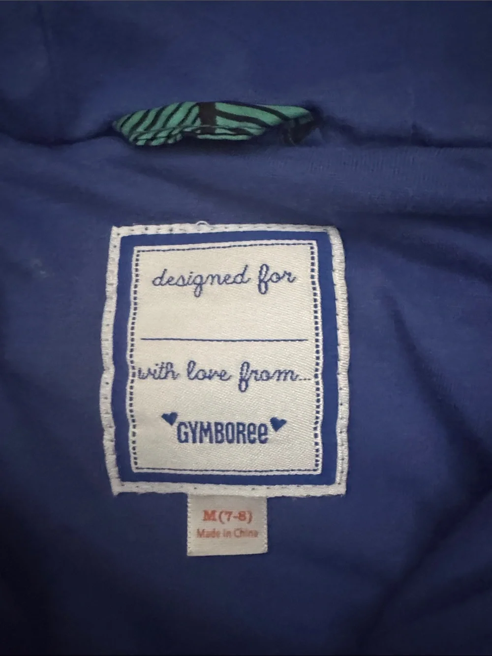 Gymboree Floral Lightweight Jacket M 7/8